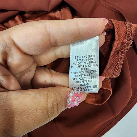 ENTRO M Women's Puff Short Sleeve Gauze Ruffled Short A-Line Baby  Dress - Picture 7 of 12